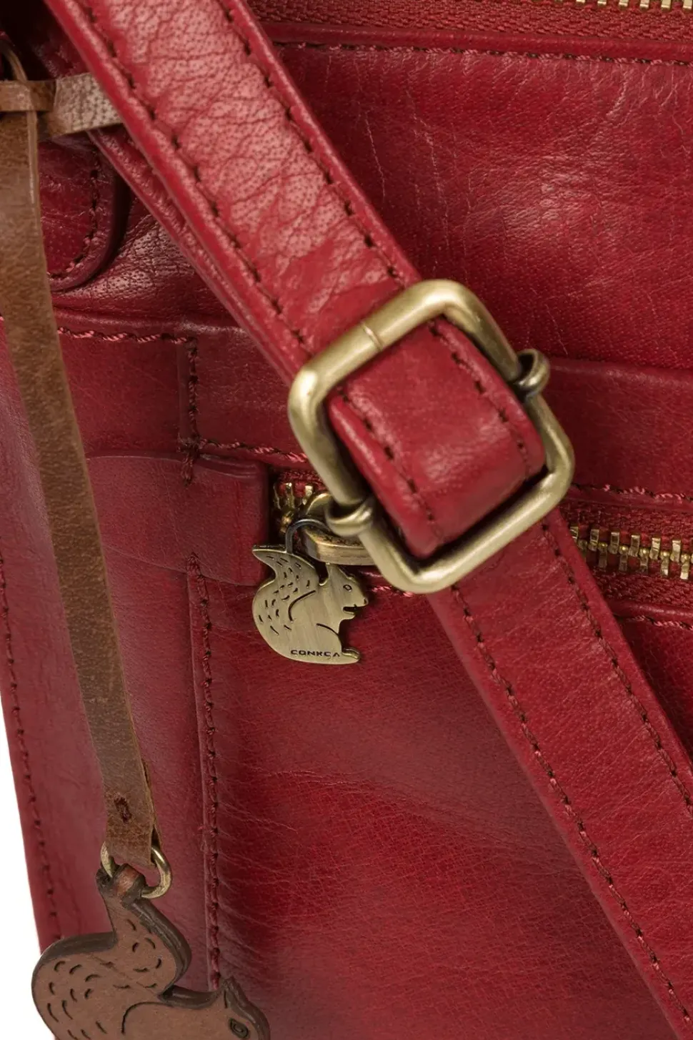 'Rego' Leather Cross Body Bag