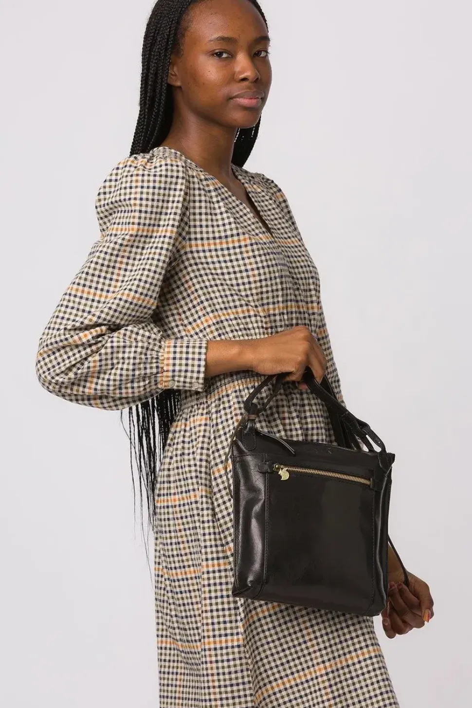'Rego' Leather Cross Body Bag