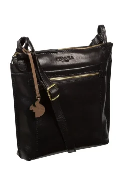 'Rego' Leather Cross Body Bag
