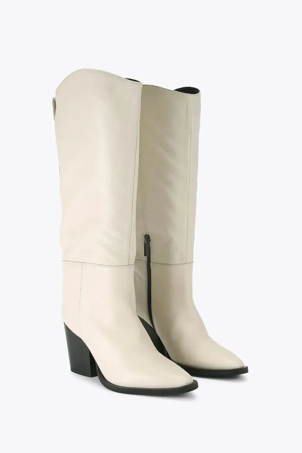 'Reign' Leather Boots