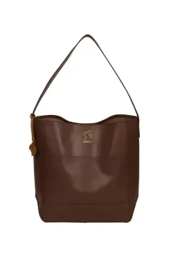 'Reynolds' Leather Shoulder Bag