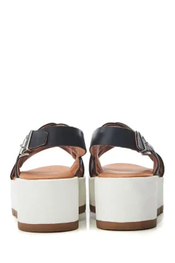 'Ritika' Leather Flatforms