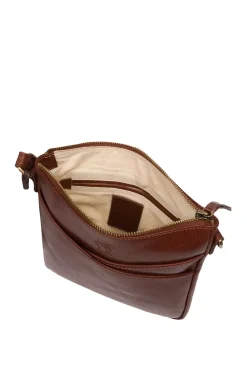 'Rose' Leather Cross Body Bag