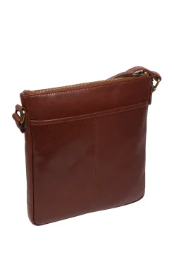 'Rose' Leather Cross Body Bag