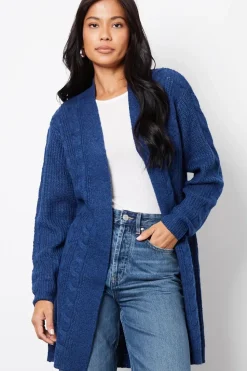 'Rozanna' Cable Knit Cardigan
