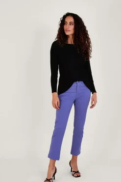 'Safaia' Cropped Skinny Jeans