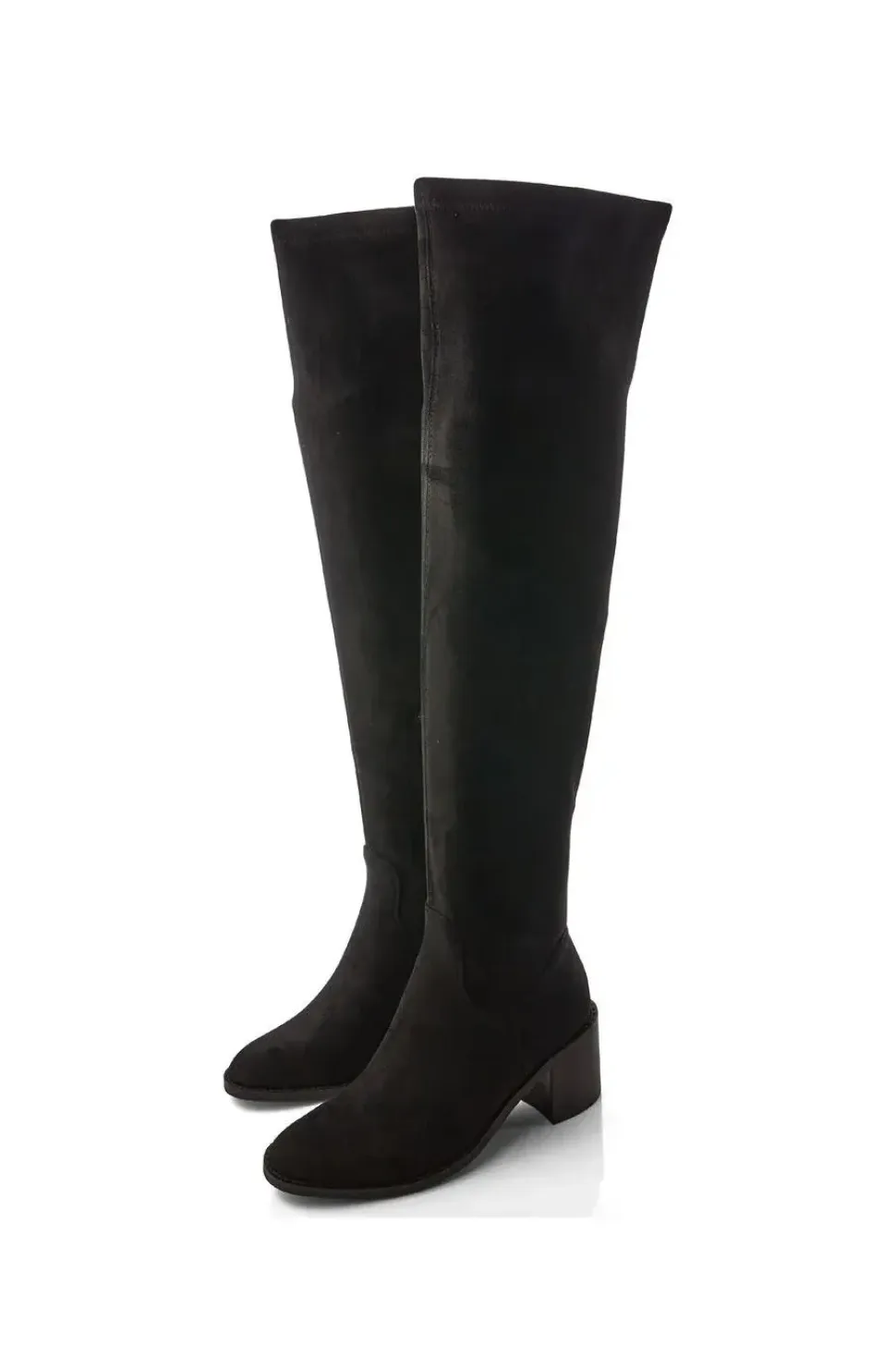 'Sarianne' Alcantara Heeled Boots