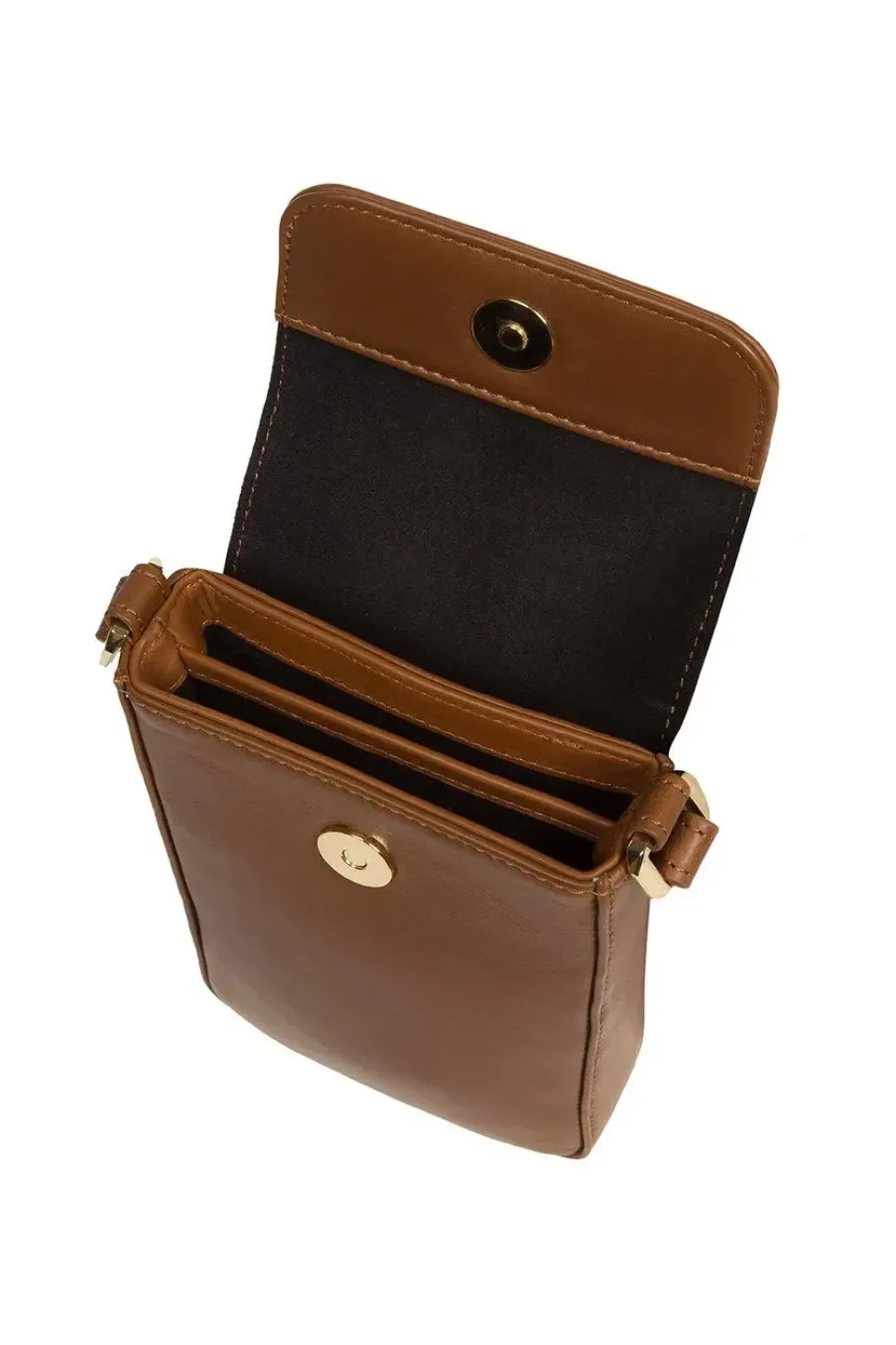 'Selena' Nappa Leather Cross Body Phone Bag