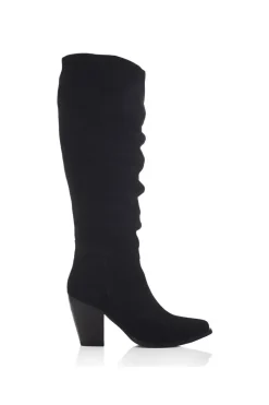 'Seleste' Suede Heeled Boots