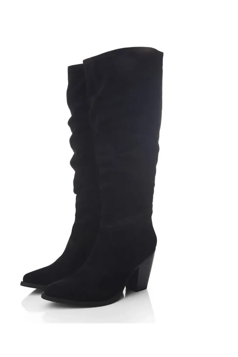 'Seleste' Suede Heeled Boots
