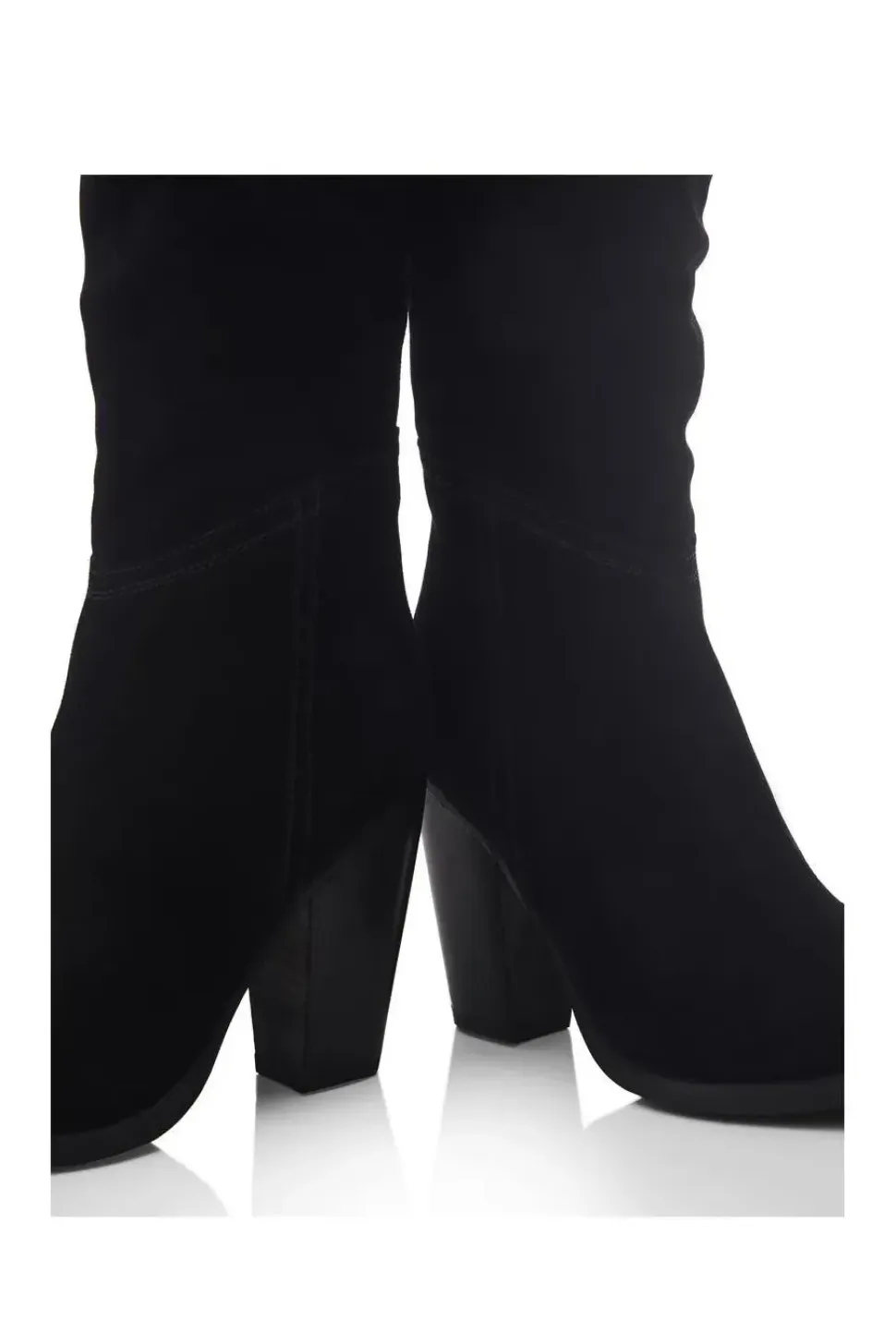 'Seleste' Suede Heeled Boots