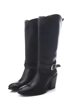 'Serana' Leather Heeled Boots