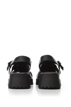 'Sh Acropolis' Leather Flatforms