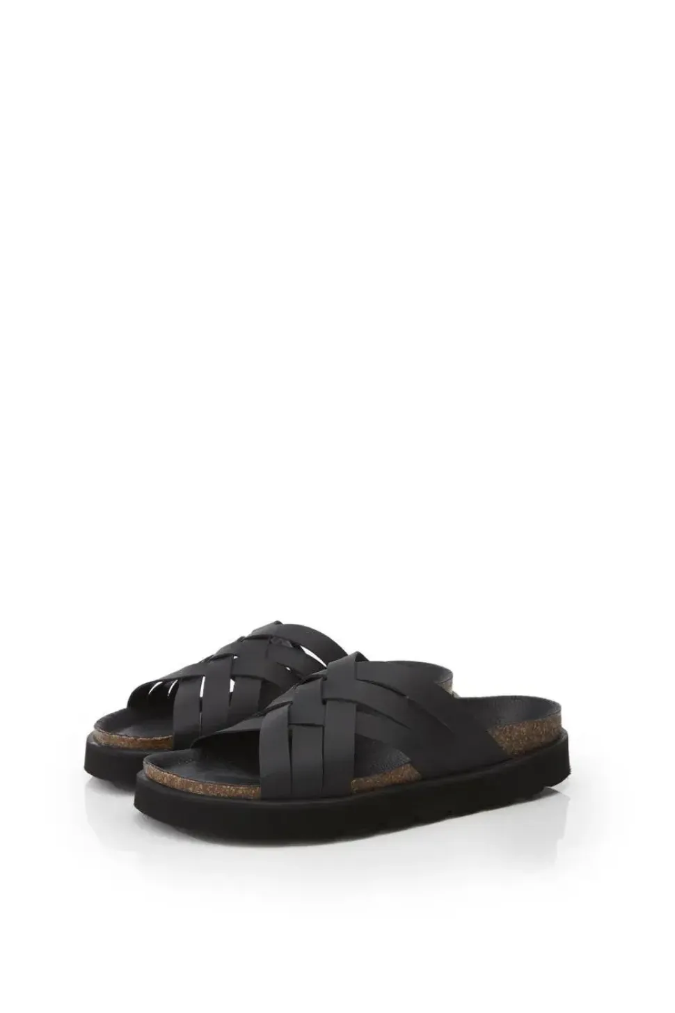 'Sh Piazza' Leather Flatforms
