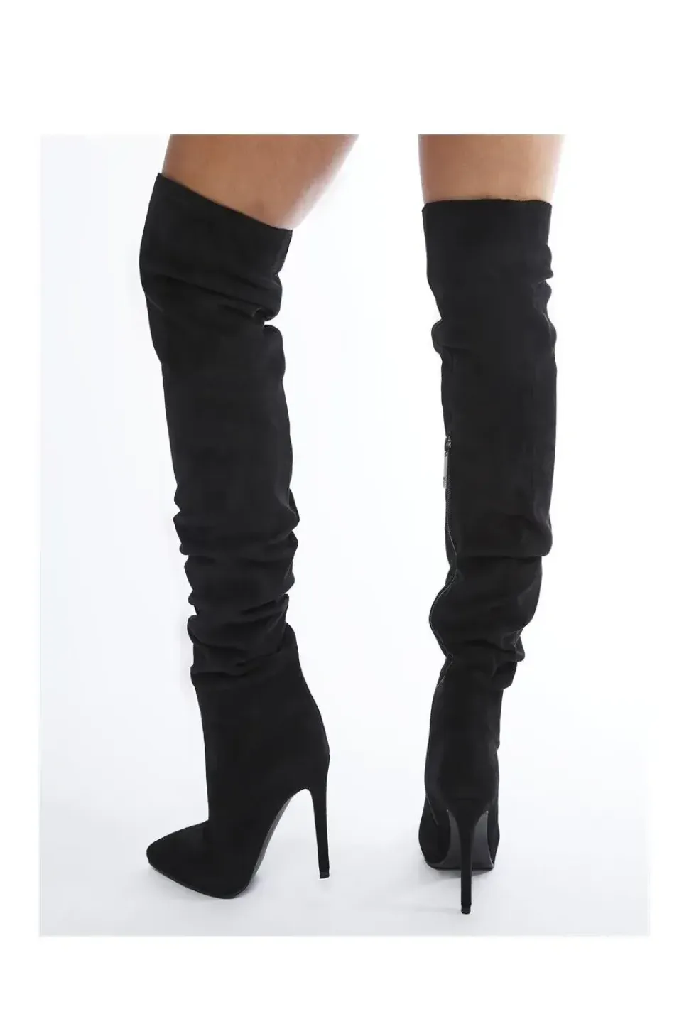 'Siara' Alcantara Over The Knee Boots