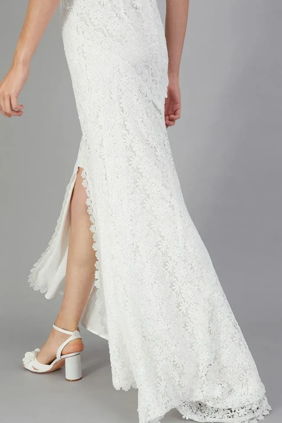 'Sienna' Lace Bridal Maxi Dress