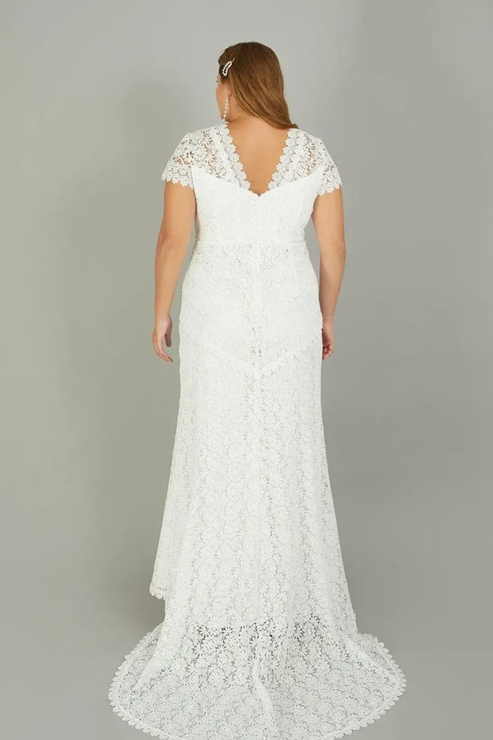 'Sienna' Lace Bridal Maxi Dress