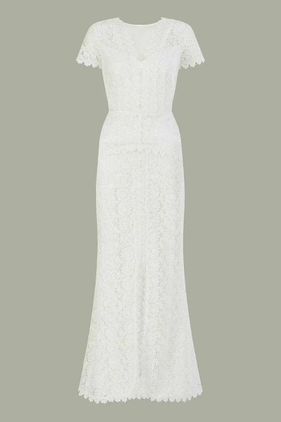 'Sienna' Lace Bridal Maxi Dress