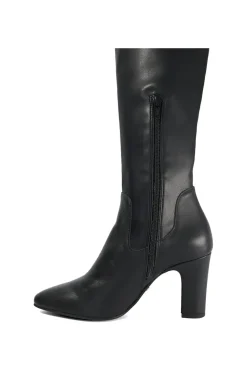 'Sirenna' Leather Over The Knee Boots