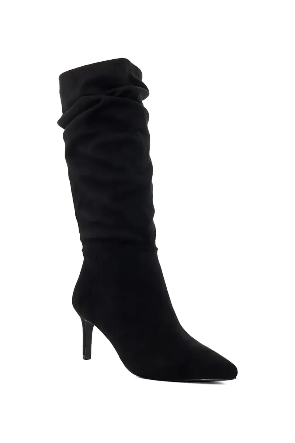 'Sliced' Knee High Boots