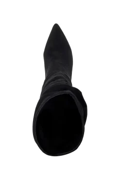 'Sliced' Knee High Boots