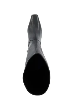 'Sliding' Leather Knee High Boots