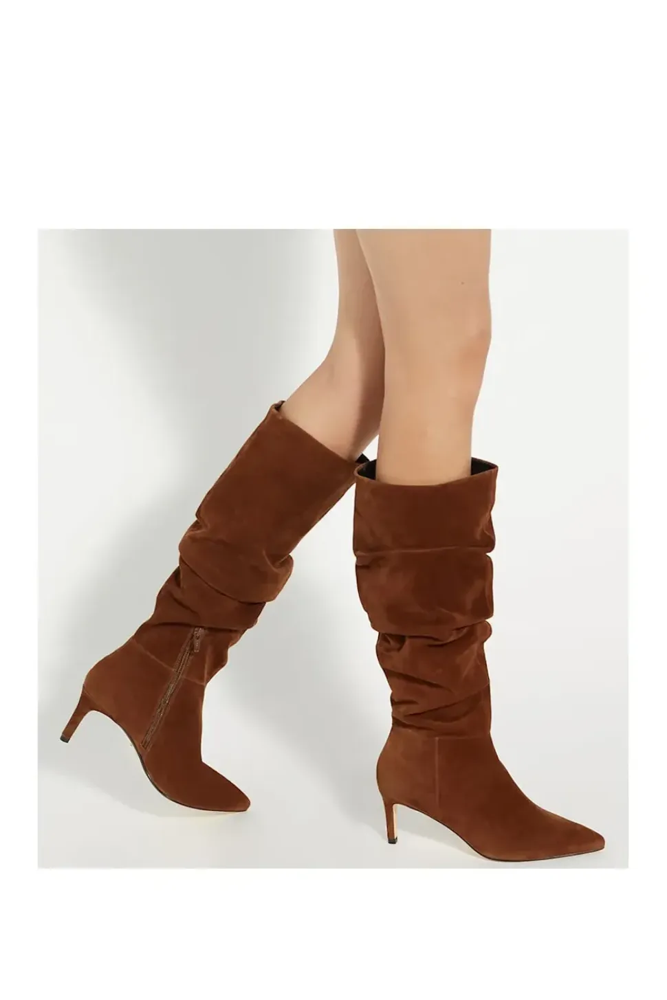 'Slouchings' Suede Smart Boots