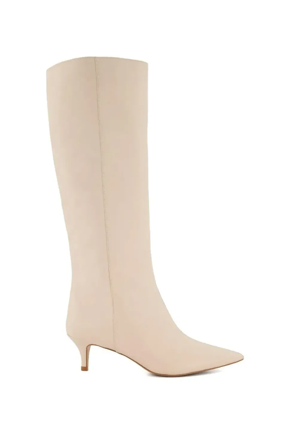 'Smooth' Leather Knee High Boots