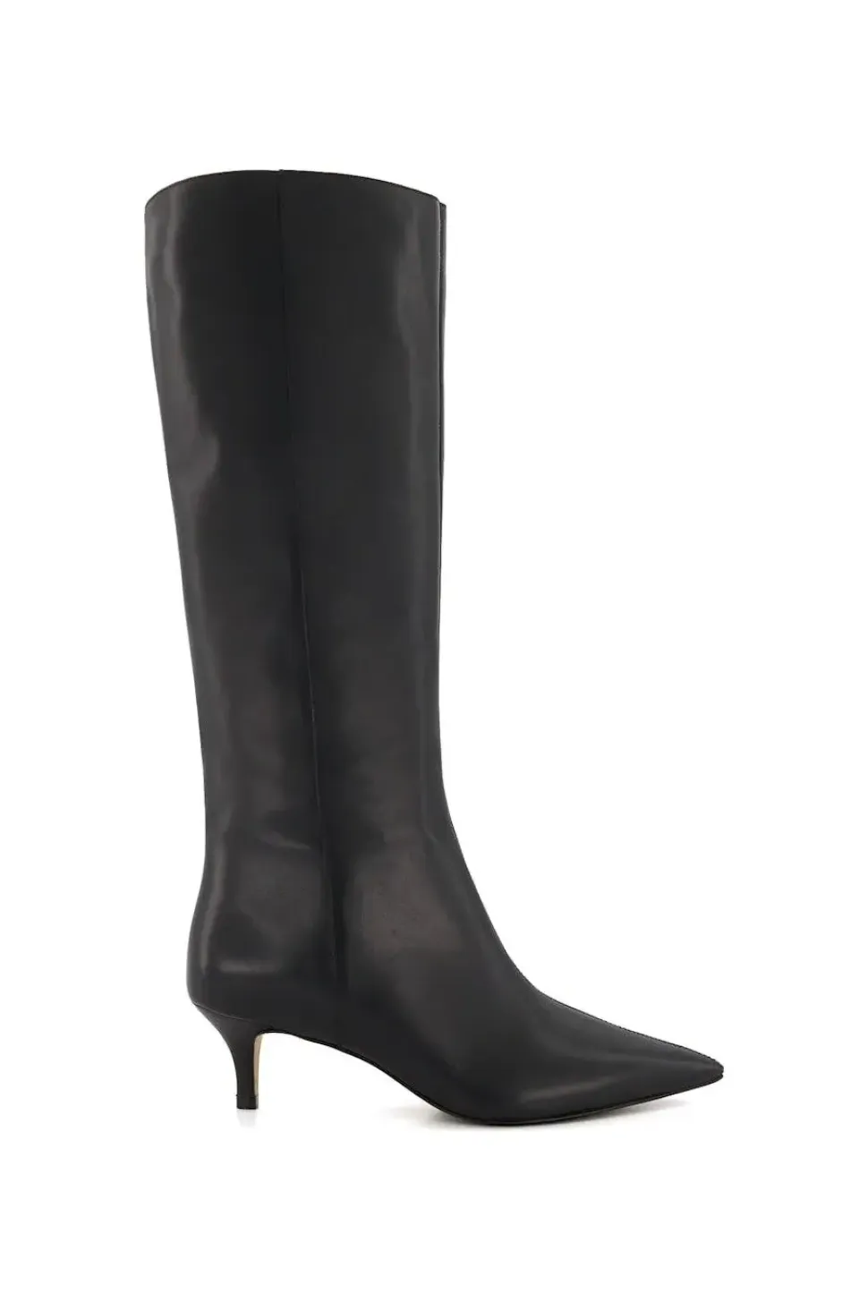 'Smooth' Leather Knee High Boots