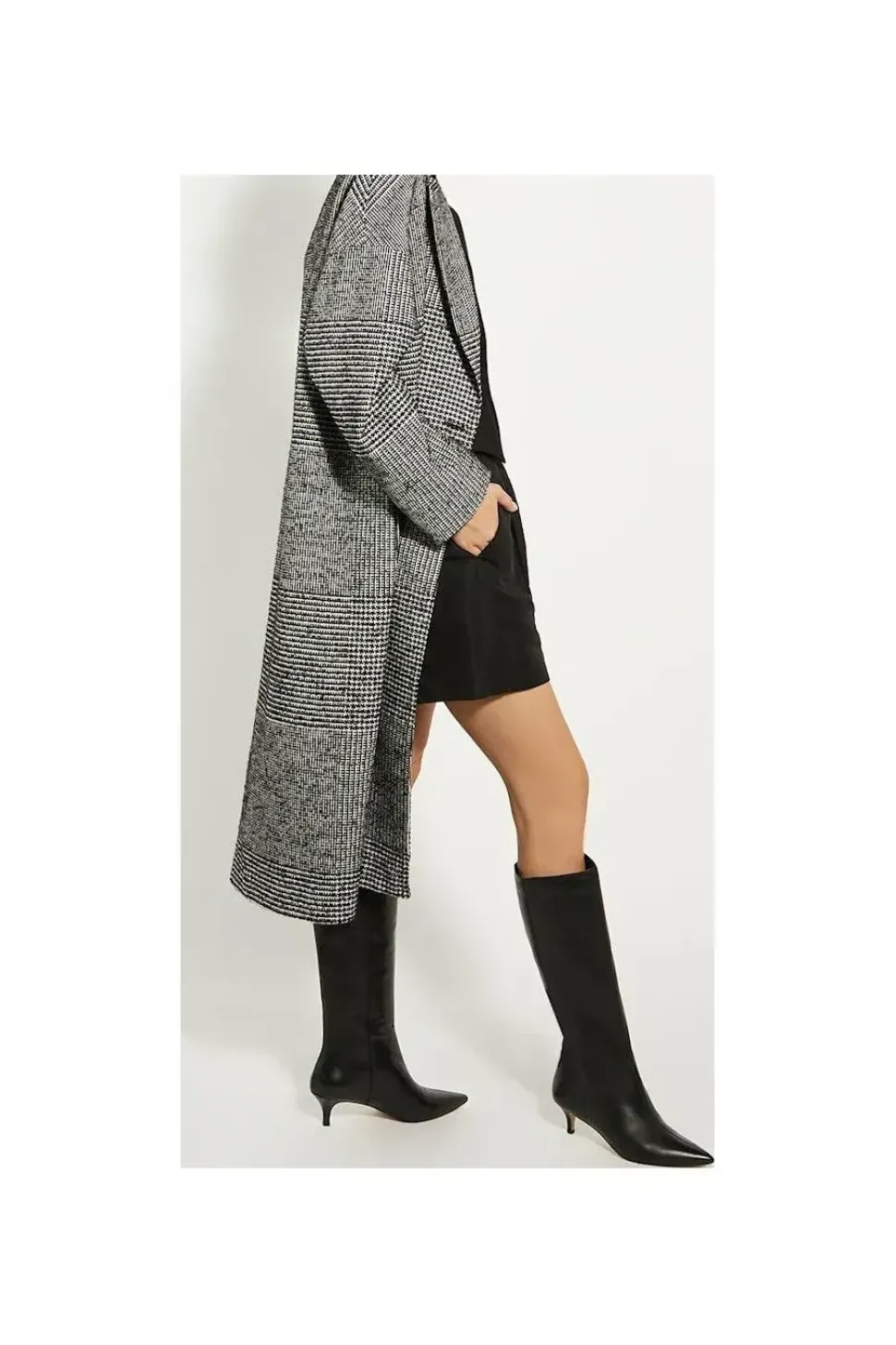 'Smooth' Leather Knee High Boots