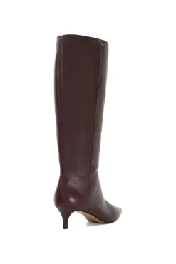'Smooth' Leather Knee High Boots