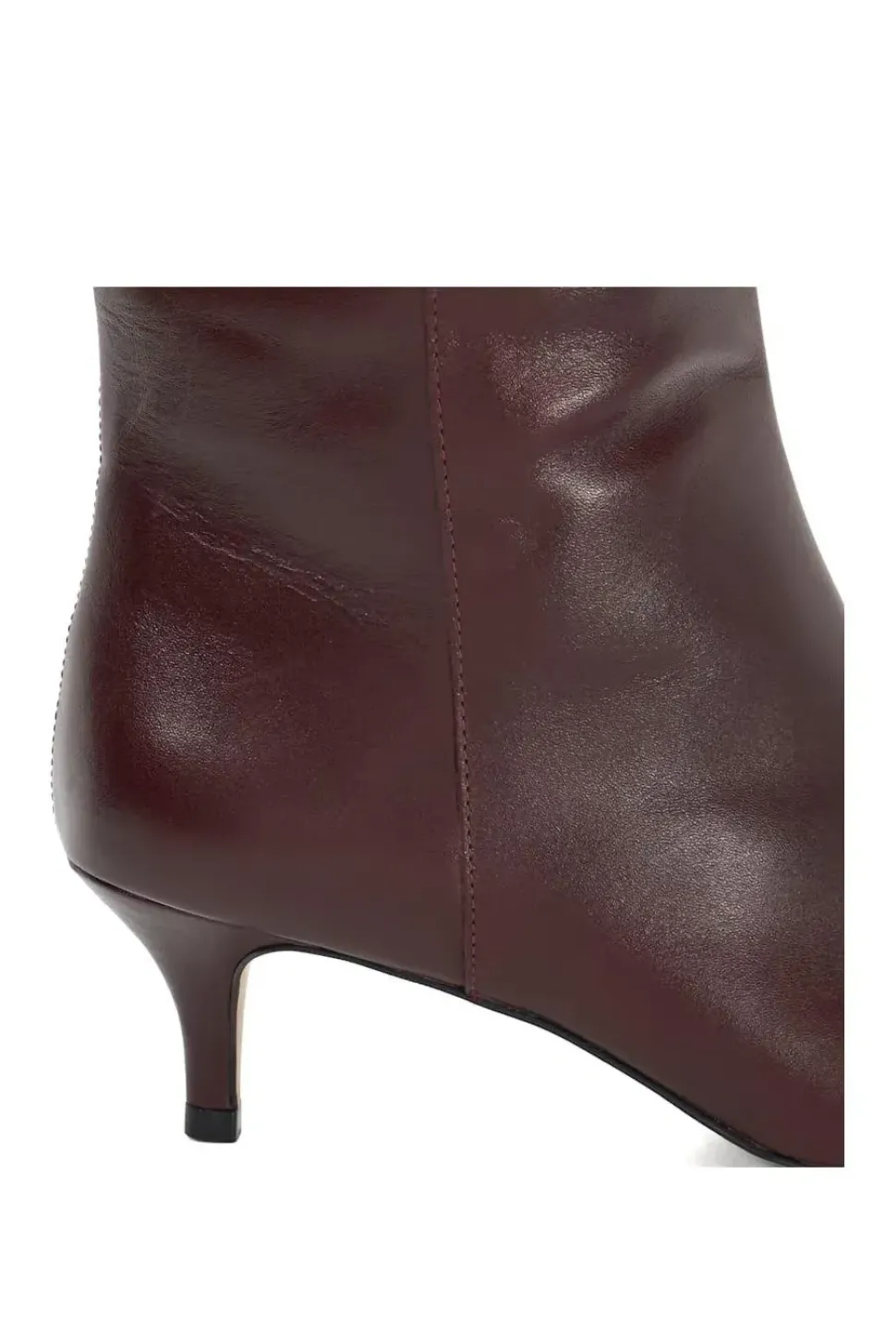 'Smooth' Leather Knee High Boots