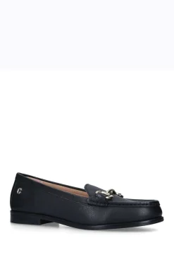 'Snap' Leather Flats
