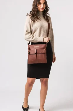 'Soames' Leather Cross Body Bag