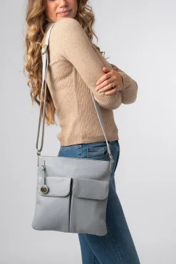 'Soames' Leather Cross Body Bag