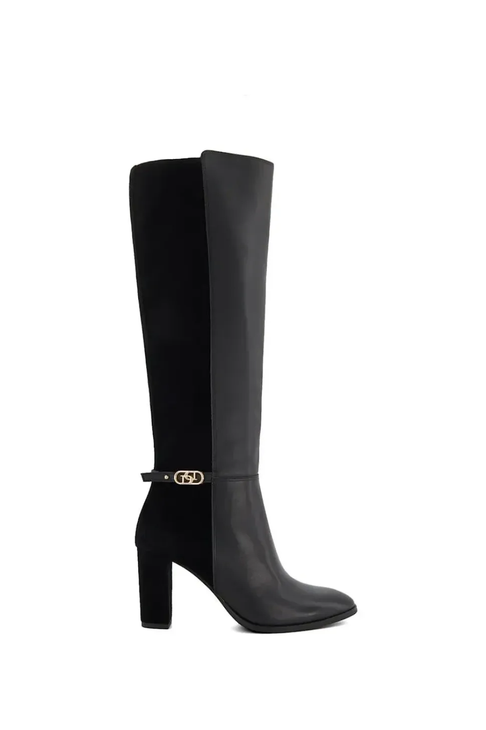 'Solia' Leather Knee High Boots