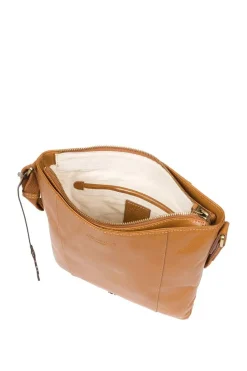 'Sol' Leather Cross Body Clutch Bag