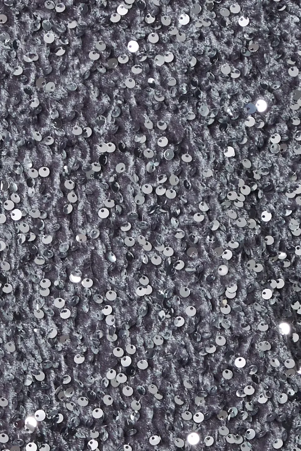'Sparkler' Sequin Velour Drop Shoulder Top