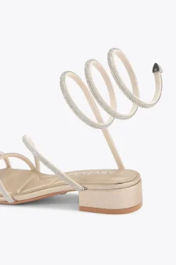 'Spiral Block Sandal' Sandals