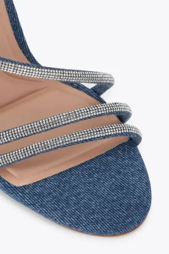 'Spiral 105' Fabric Heels