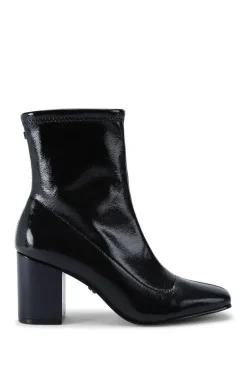 'Strut Ankle' Patent Boots