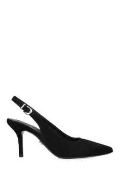 'Symmetry Sling 90' Suede Heels