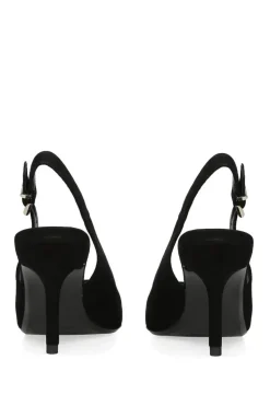 'Symmetry Sling 90' Suede Heels