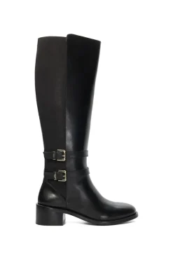 'Tatter' Leather Knee High Boots