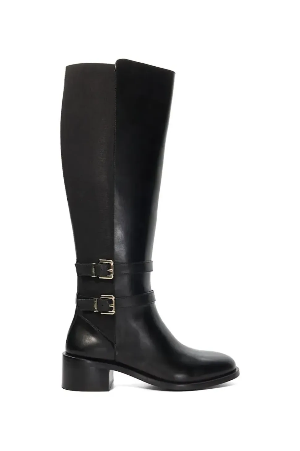 'Tatter' Leather Knee High Boots
