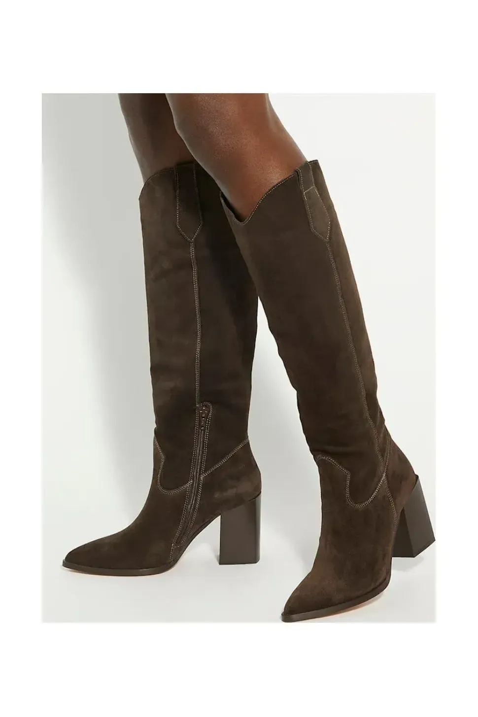 'Tavern' Suede Knee High Boots