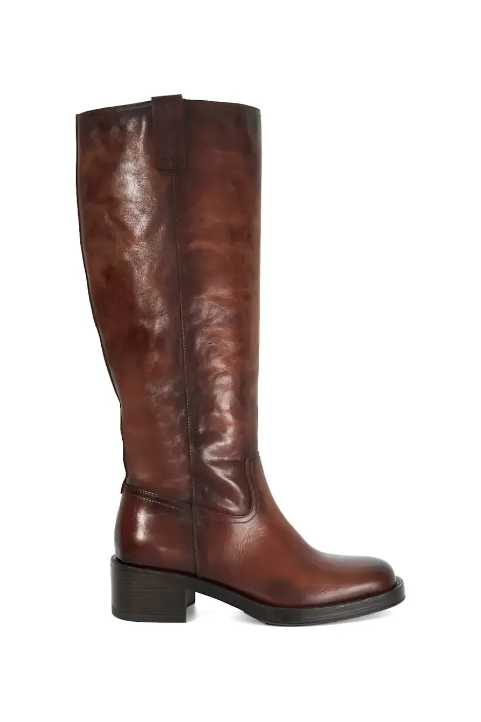 'Tayan' Leather Knee High Boots