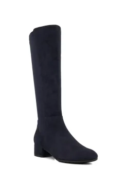 'Tayla' Suede Knee High Boots