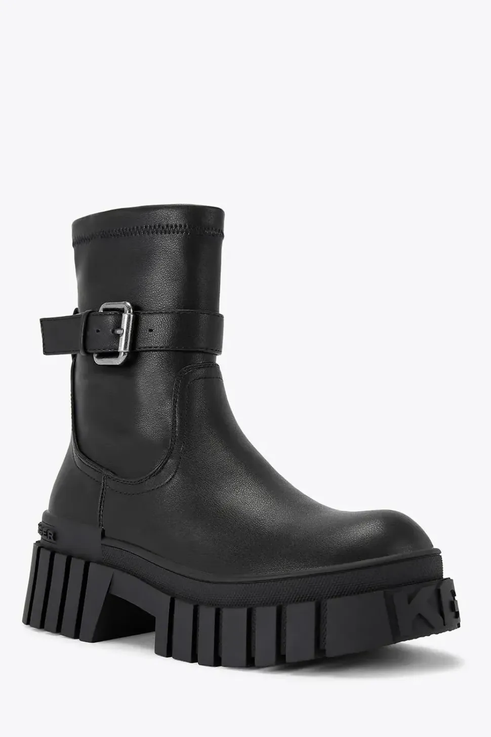 'Tegan Sock Buckle' Boots