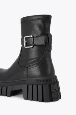 'Tegan Sock Buckle' Boots